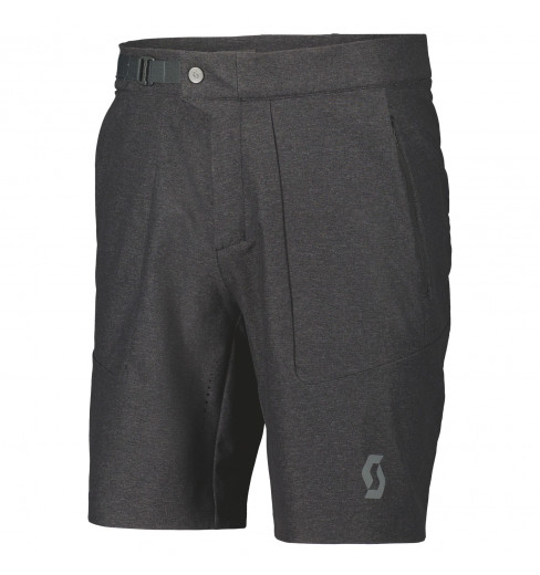 SCOTT Short Avec Coussin Siège Homme - Trail Vertic - Hay Green