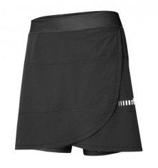 RH+ All Road women's cycling shorts skirt - Black 2023