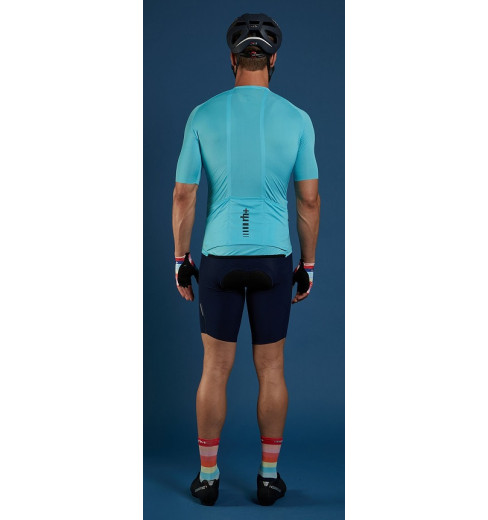 ZERO RH LOGO JERSEY NOIR ET JAUNE FLUO maillot vélo été