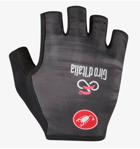 GIRO D'ITALIA black summer cycling gloves 2023