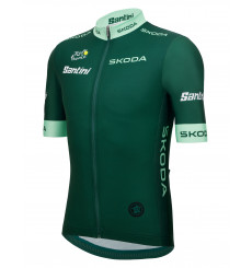 SANTINI Tour de France Replica green jersey 2022
