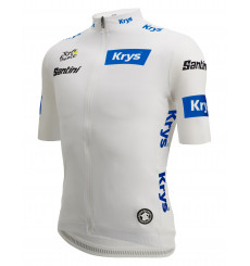 SANTINI maillot blanc meilleur jeune Tour de France 2023
