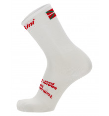 SANTINI Tour de France Grand Départ Pais Vasco hight cycling socks - 2022