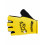 SANTINI yellow Tour de France summer cycling gloves - 2023