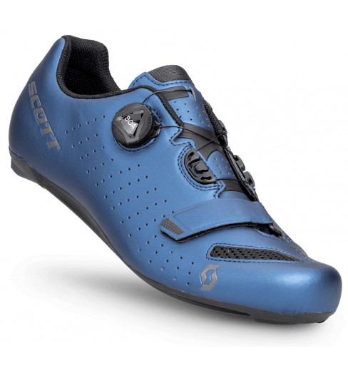 SCOTT chaussures velo route homme Comp Boa Metallic Blue Black 2024 CYCLES ET SPORTS