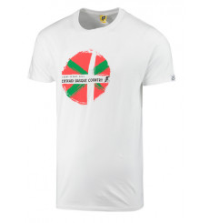 TOUR DE FRANCE Bilbao Grand Départ white men's T-shirt 2023