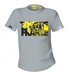 TOUR DE FRANCE grey Graphic Men's T-Shirt 2023