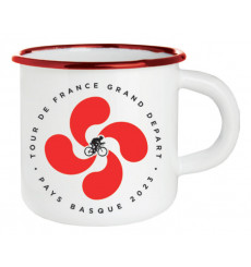 TOUR DE FRANCE Bilbao enamel mug 2023