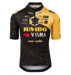 TEAM JUMBO VISMA maillot velo manches courtes Velodrome TOUR DE FRANCE 2023