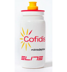 ELITE Fly Teams Cofidis white waterbottle 550 ml