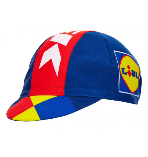 SANTINI casquette de cyclisme toile LIDL-TREK 2024