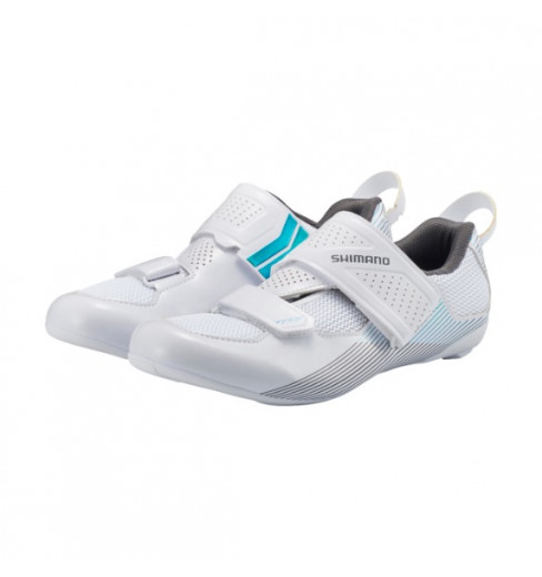 Chaussures De Triathlon SHIMANO TR5 (TR501) SPD-SL – Semelle Fibre De Verre, Légères 250 G – Confort Sans Chaussettes