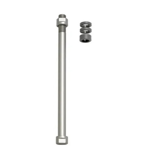 Adaptateur Axe Traversant Pour Home Trainer - M12x1.5, Compatible Axes 12x142-148mm - Avec 3 Entretoises Aluminium Réglables