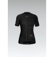 Women's short-sleeved base layer Winter Merino Coal GOBIK