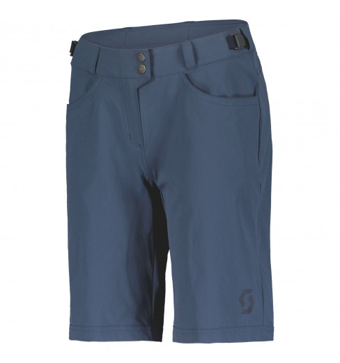 Short VTT Chamonix Corsica Noir, Taille M, Avec Chamois Et Zip - Neuf