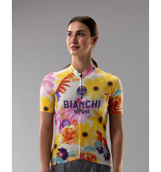 BIANCHI MILANO women's Lifestyle Gravel short sleeve jersey 2024
