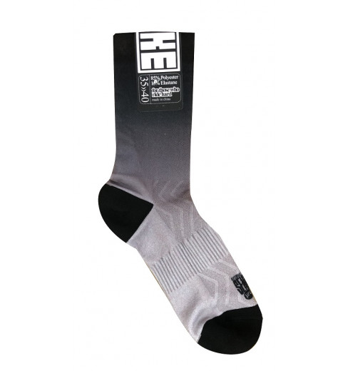 FORBIKE chaussettes vélo Dégradé gris