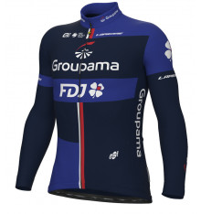 GROUPAMA FDJ maillot velo manches longues Prime 2023