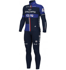 GROUPAMA FDJ tenue vélo hiver Prime avec veste 2023