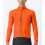 CASTELLI veste vélo coupe vent Entrata rouge orangé