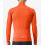 CASTELLI veste vélo coupe vent Entrata rouge orangé