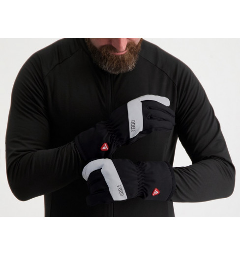Gants Cyclisme Hiver BBB ControlZone BWG-36 Noirs – Coupe-Vent Et Chauds