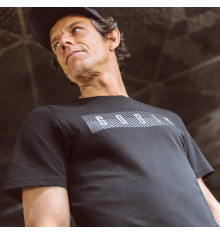 GOBIK 2024 RIDE BACK OVERLINES BLACK short sleeve men's tee