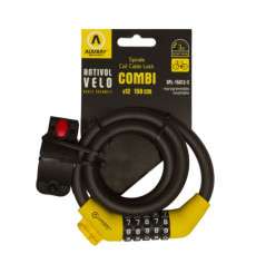 AUVRAY Combi bike combination cable lock