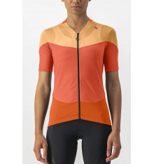 CASTELLI maillot vélo manches courtes femme Gradient Color Block