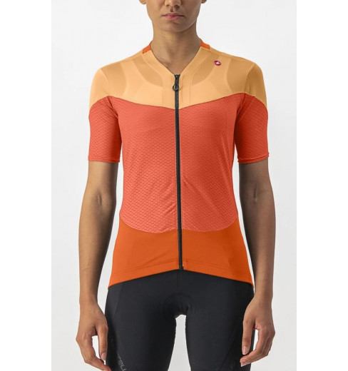 CASTELLI maillot vélo manches courtes femme Gradient Color Block