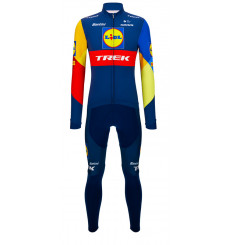 LIDL-TREK winter cycling set with long sleeve cycling jersey 2024