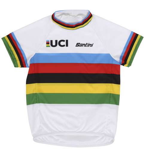 SANTINI UCI World Champion baby cycling jersey 