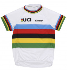 SANTINI maillot velo bébé UCI Champion du monde