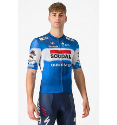 SOUDAL QUICK-STEP maillot manches courtes vélo homme Competizione 3 Ceramic blue white 2024