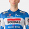 SOUDAL QUICK-STEP maillot manches courtes vélo homme Competizione 3 Ceramic blue white 2024