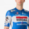 SOUDAL QUICK-STEP maillot manches courtes vélo homme Competizione 3 Ceramic blue white 2024