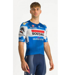 SOUDAL QUICK-STEP maillot manches courtes vélo homme Aero Race 7.0 Ceramic blue white 2024