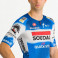 SOUDAL QUICK-STEP maillot manches courtes vélo homme Aero Race 7.0 Ceramic blue white 2024