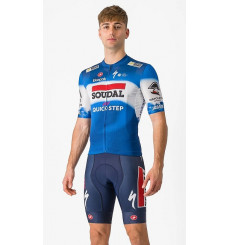 SOUDAL QUICK-STEP tenue vélo homme Competizione Ceramic blue white 2024