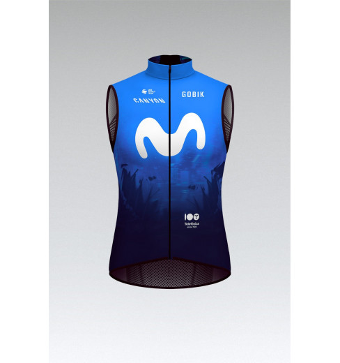 GOBIK MOVISTAR 2024 Gilet cycliste homme PLUS 2.0