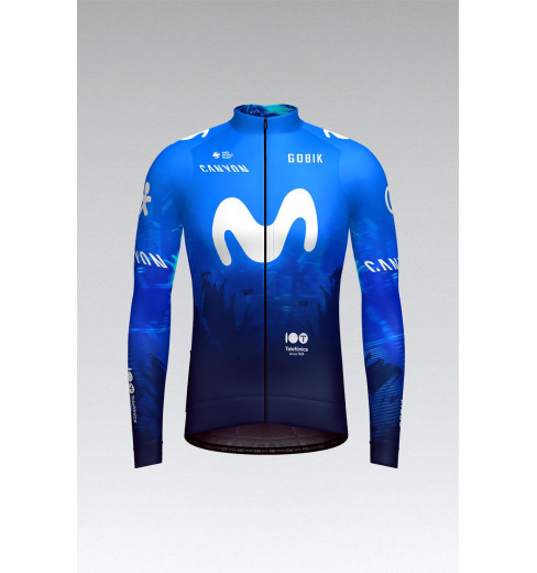 GOBIK MOVISTAR 2024 HYDER men's long sleeve jersey