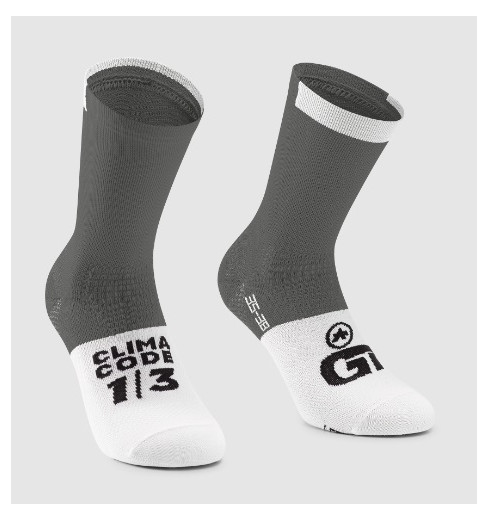 ASSOS GT C2 cycling socks - Rock grey