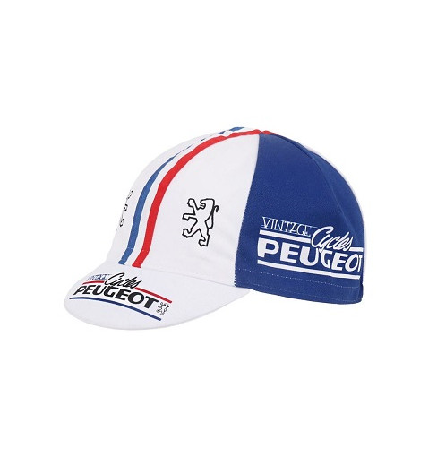 APIS casquette de cyclisme vintage Peugeot Cycles