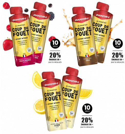 Overstims Liquid Coup de Fouet - 10 gels 30g box