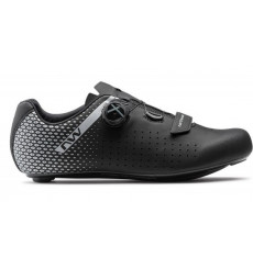 NORTHWAVE Core Plus 2 men's road cycling shoes - Black / silver