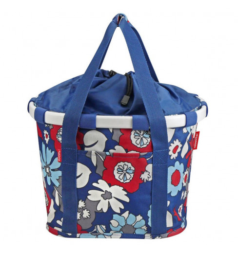 KLICKFIX Reisenthel front Bikebasket Florist Indigo