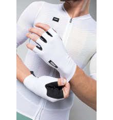 GOBIK 2024 Mamba 2.0 White unisex short cycling gloves