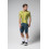 GOBIK MAGNITUDE SPLIT GREEN men's short sleeve cycling jersey