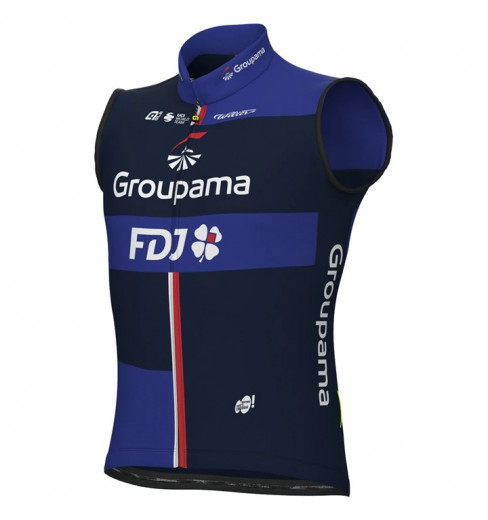 GROUPAMA FDJ gilet coupe-vent sans manches Prime 2024