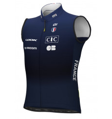 ÉQUIPE DE FRANCE Prime windbreaker cycling vest 2024